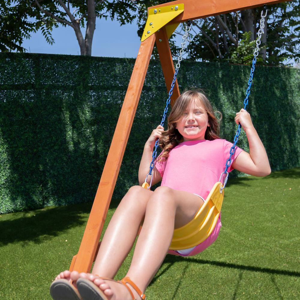 SPORTSPOWER Brighton Wooden Swing Set WP-728