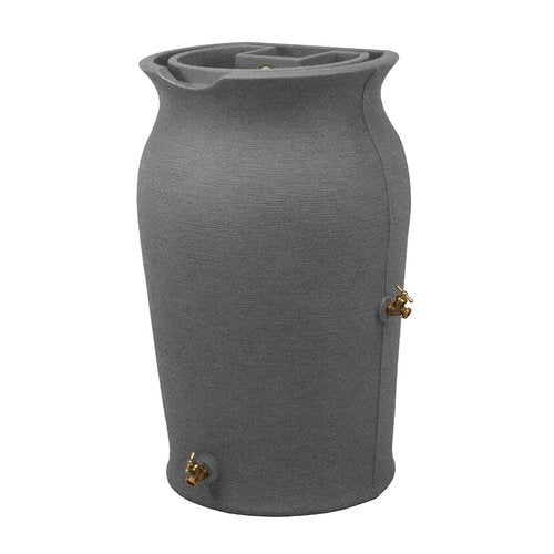 Good Ideas Impressions Amphora 50 Gallon Rain Saver - Dark Granite