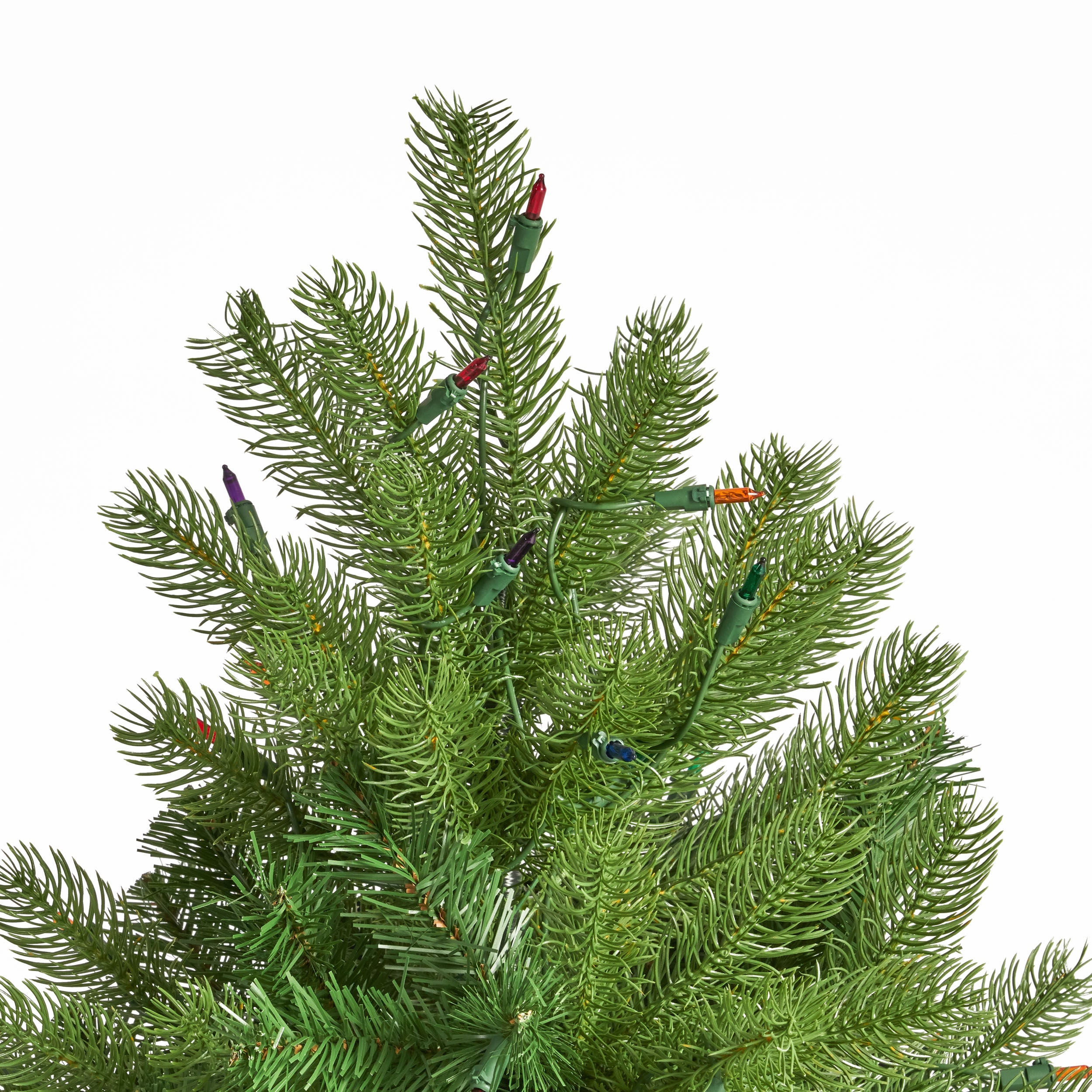 4.5-foot Mixed Spruce Hinged Artificial Christmas Tree