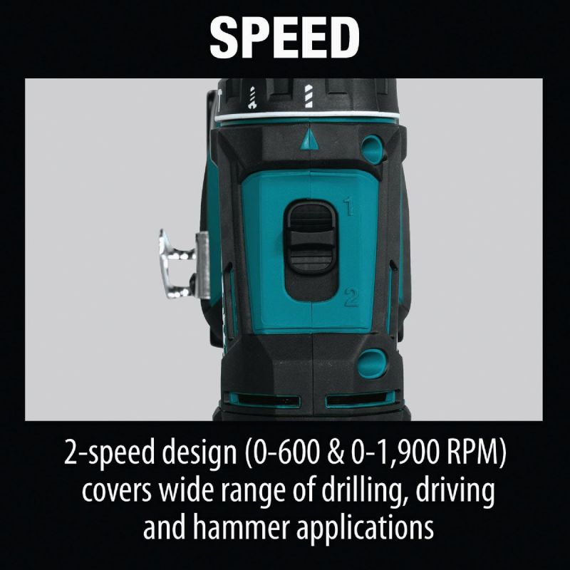 Makita 18V LTX Lithium-Ion Cordless Hammer Drill