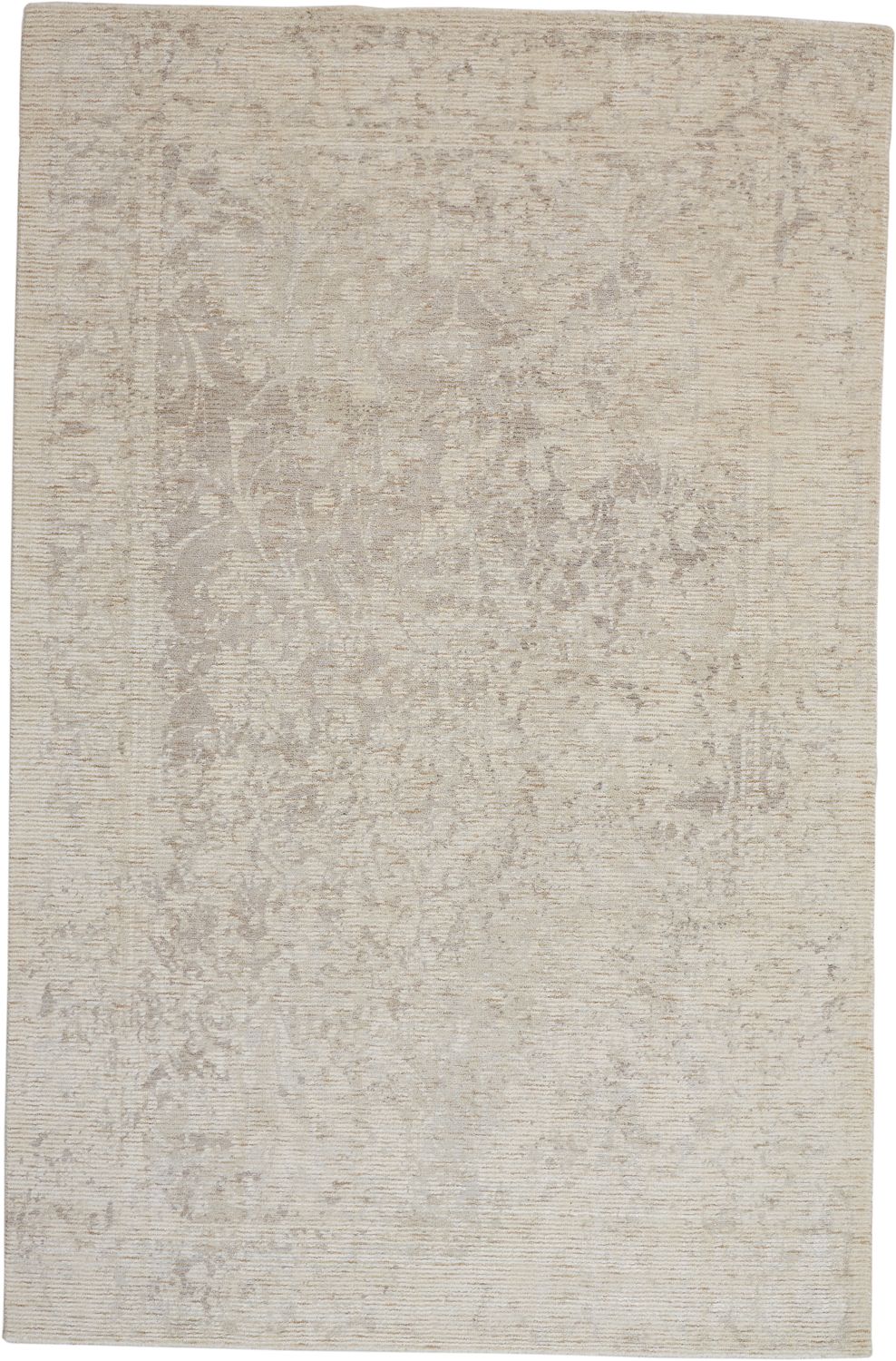 Michener Hand Woven Beige and Tan Rug by BD Fine