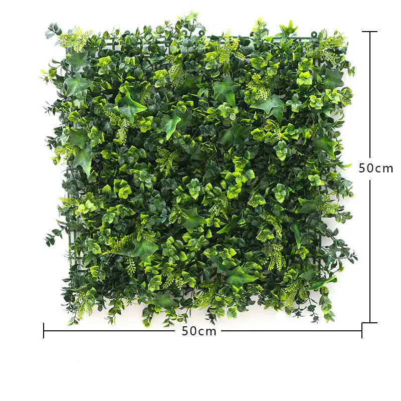 Wholesale Customized Artificial Landscape Plants Wall Vertical Boxwood Hedge for Garden Wedding Supplies Wall