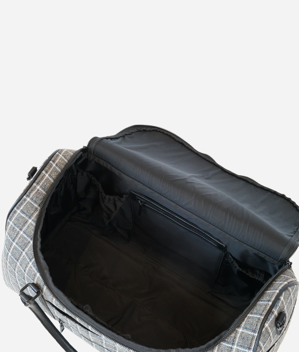 The Weekender - Plaid Tweed
