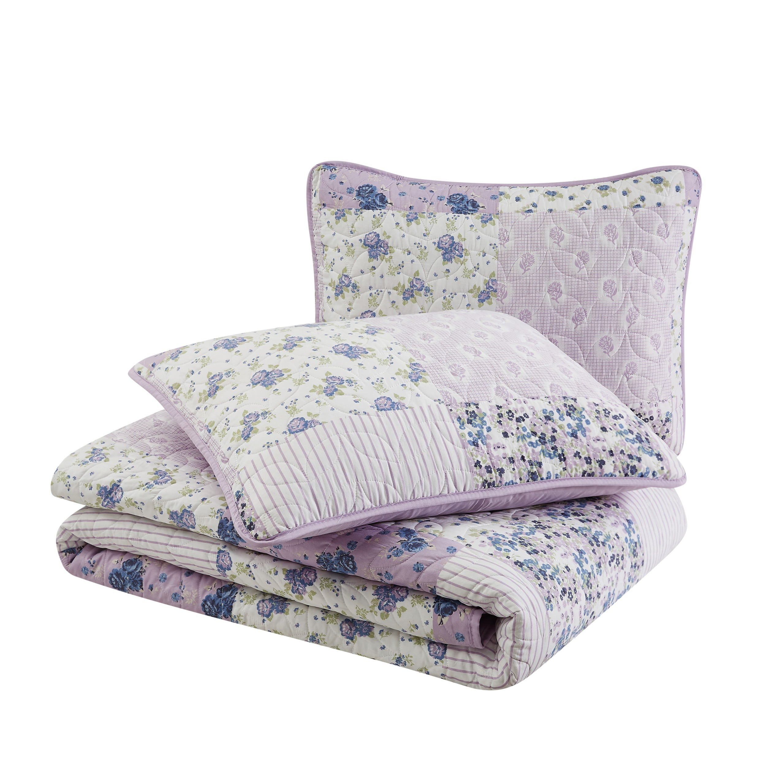 Cannon Elissa Patchwork Twin/Twin XL 2 Piece Quilt Set