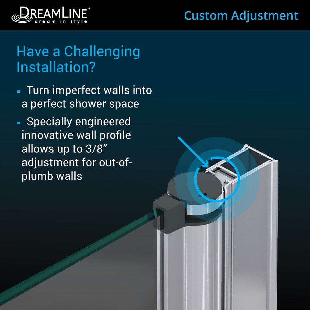 DreamLine Aqua Fold 32 in. D x 32 in. W x 74 3/4 in. H Bi Fold Shower Door and Shower Base Kit   32\