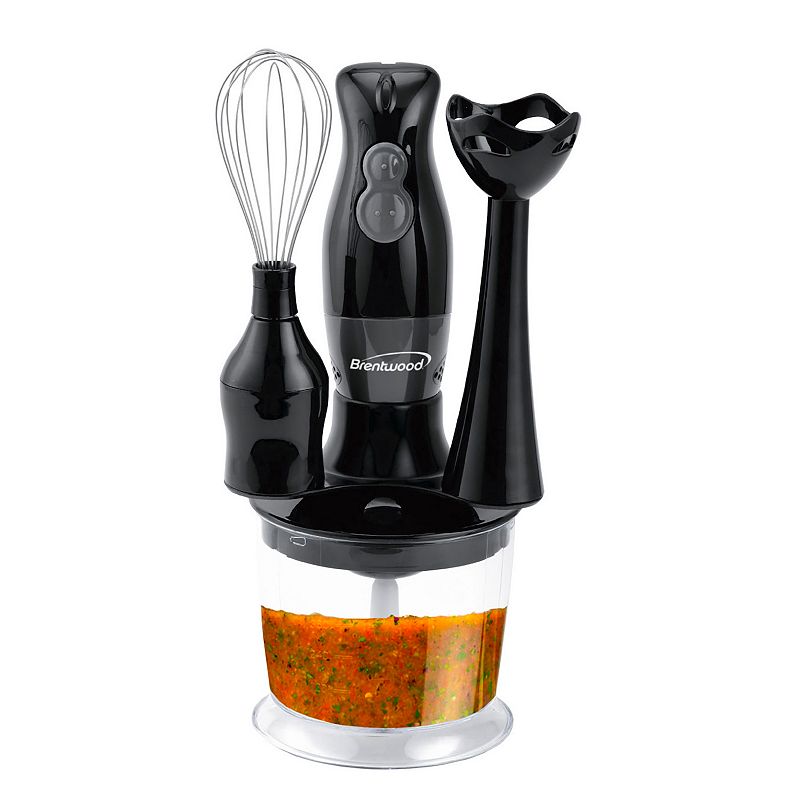 Brentwood Hb-38bk 2 Speed Hand Blender with Balloon Whisk