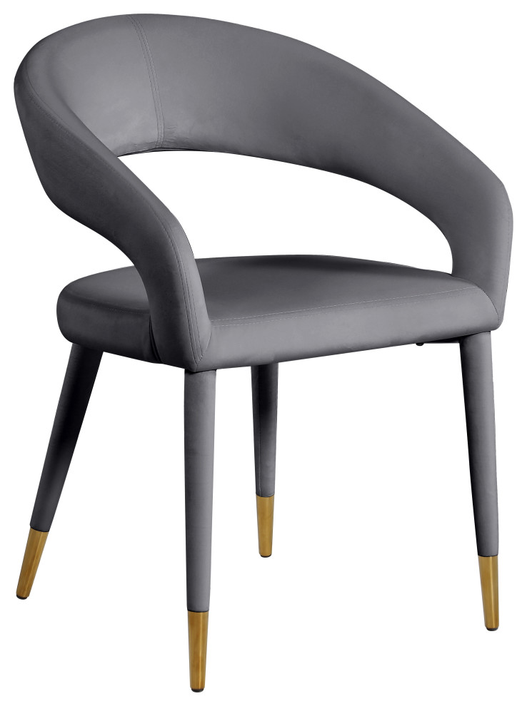 The Prescott Dining Chair   Midcentury   Dining Chairs   by Meridian Furniture  Houzz