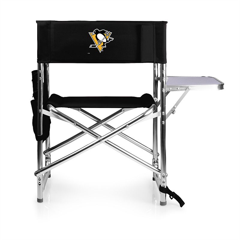 Picnic Time Pittsburgh Penguins Foldable Sports Chair