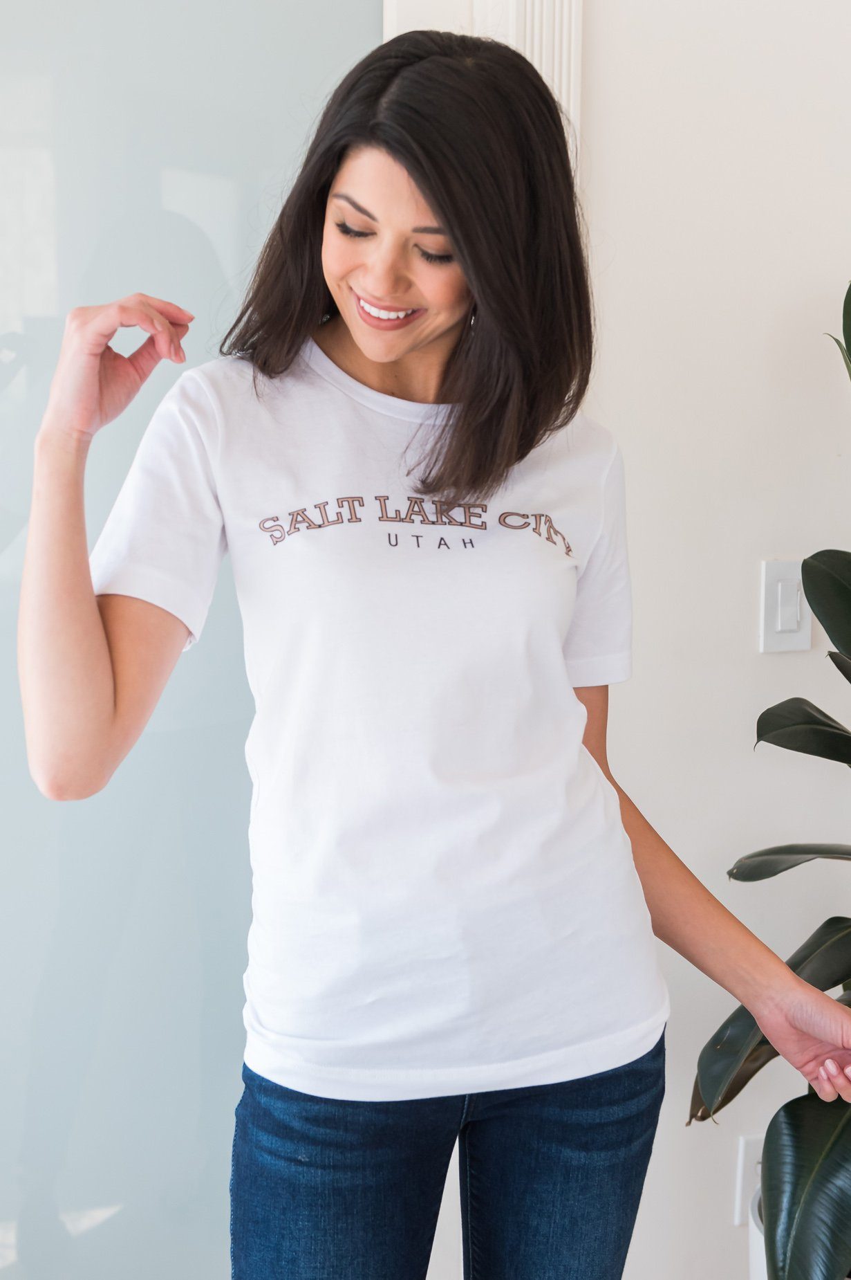 Salt Lake City Modest Graphic Tee