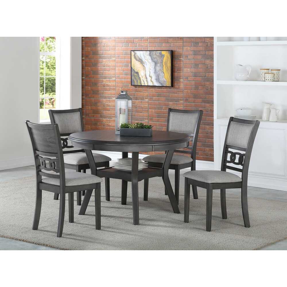 New Classic Furniture Cavan 5 piece Round Dining Set