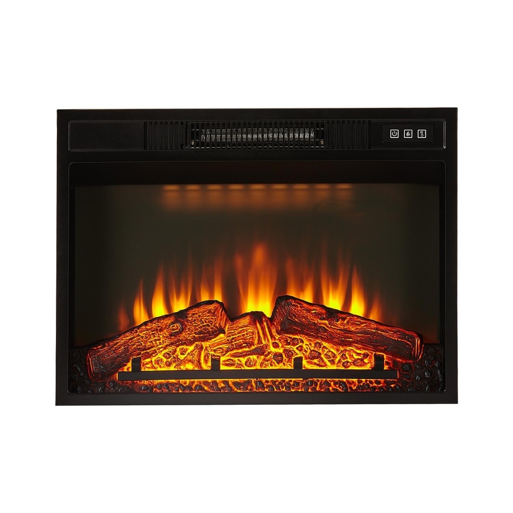 ELEGANT Electric Fireplace Heater Insert Wall Mounted