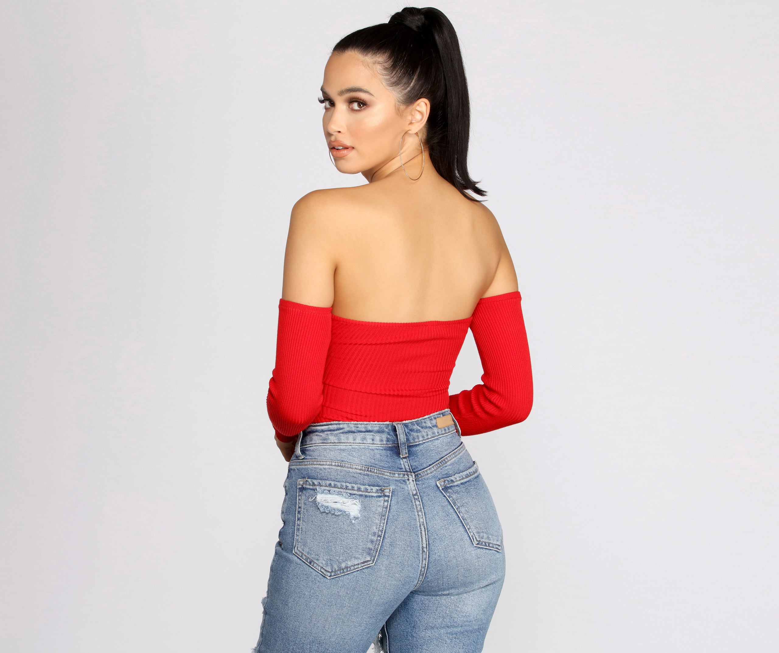 Adore You Ribbed Knit Bodysuit