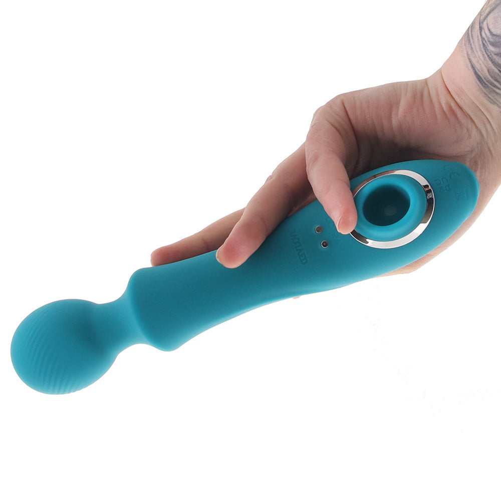 Wanderful Sucker Suction Wand in Teal