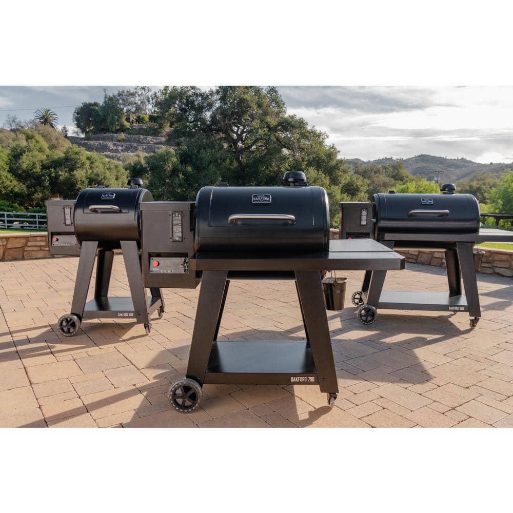 Nexgrill Oakford 790 Wifi Pellet Grill Smoker in Black