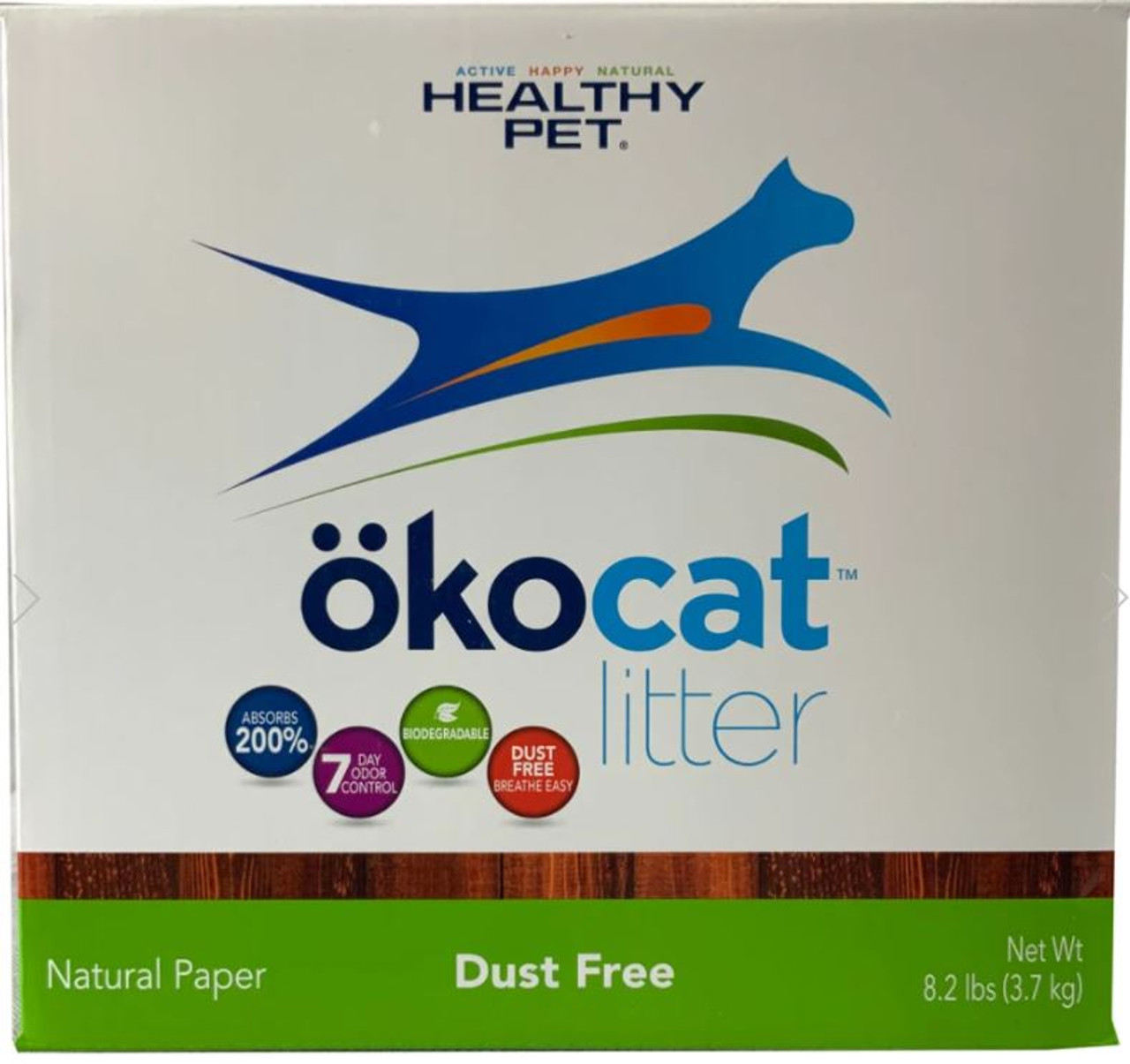 Okocat Dust Free Non-Clumping Paper Pellet Litter