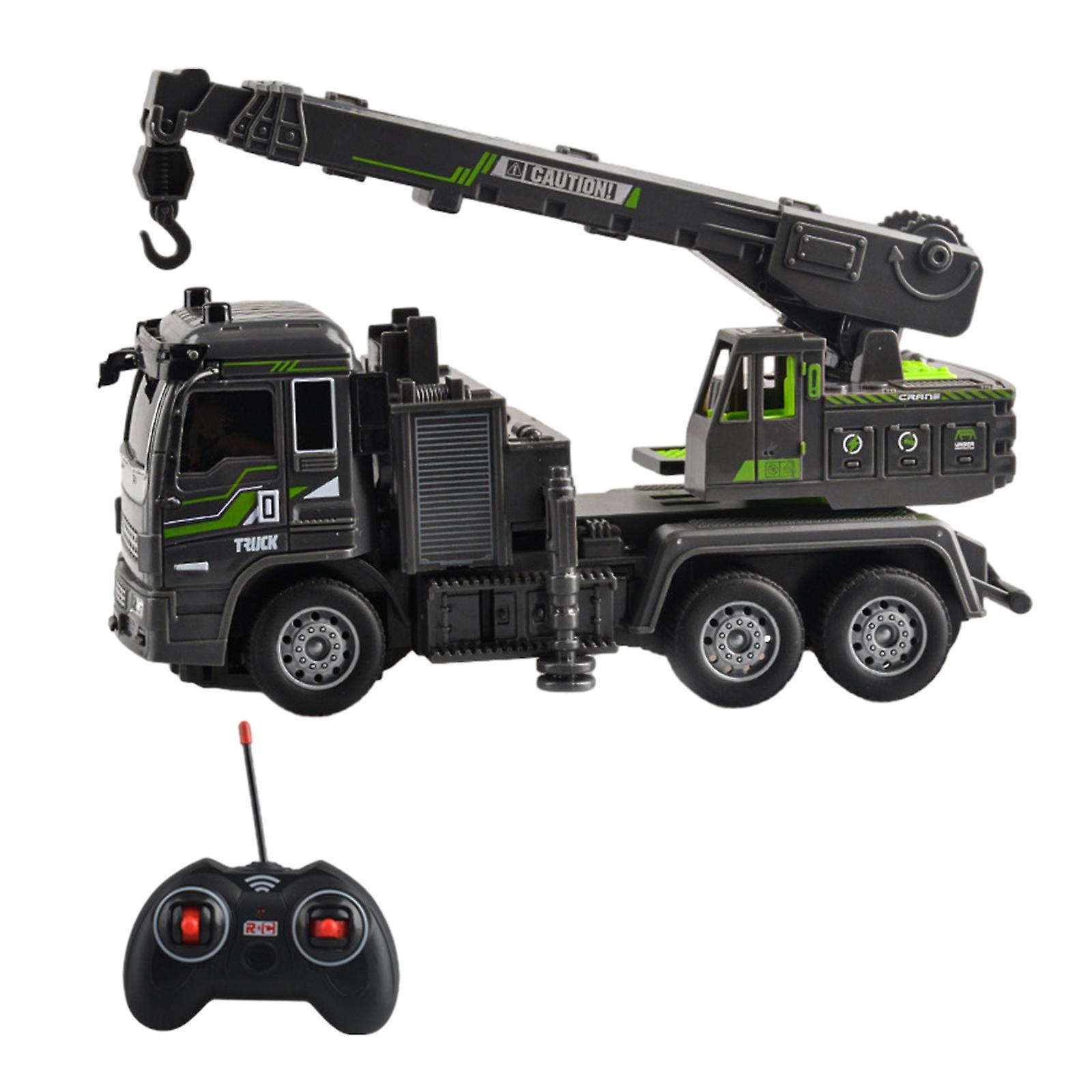 1:32 Rc Engineering Car Toy 6wd Electric Construction Model Toy Car For Kids Engineering Crane