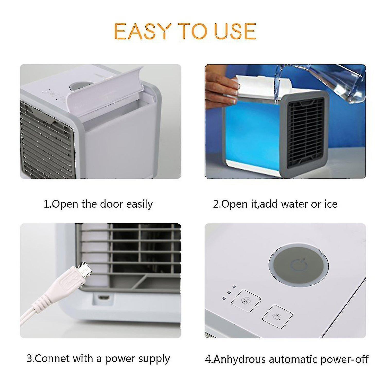 Mini Cooler Mobile Conditioner Cooler With Cooling Conditioning Fan Usb Conditioner 3 In 1