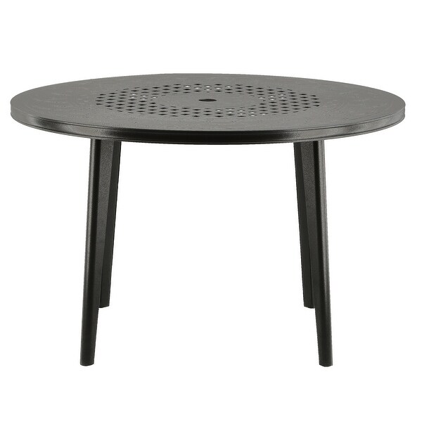 Darby Collection AllWeather Round Dining Table by National Tree Company