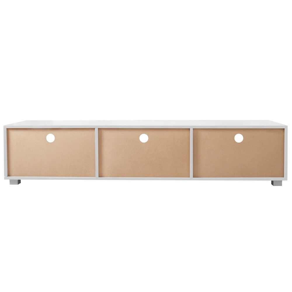 White TV Stand for 70 Inch TV Stands