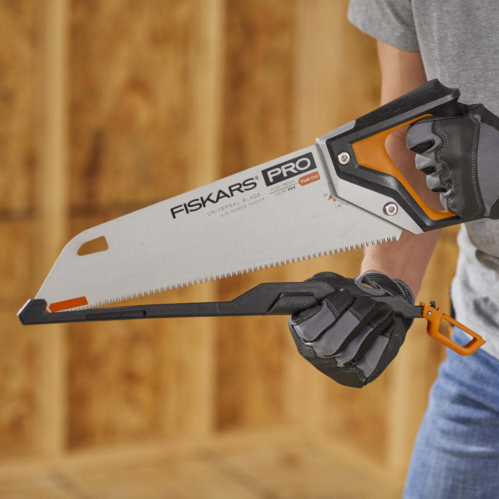 Fiskars Pro Power Tooth 15 Universal Hand Saw ;