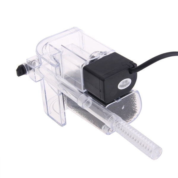 Fithood Aquarium fishf Tank Mini Waterfall Hang On External Oxygen Pump Water Filter