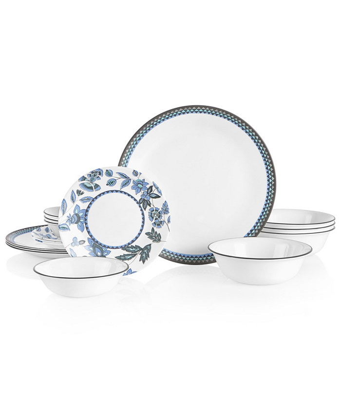 Corelle Veranda 16-Piece Dinnerware Set Service for 4