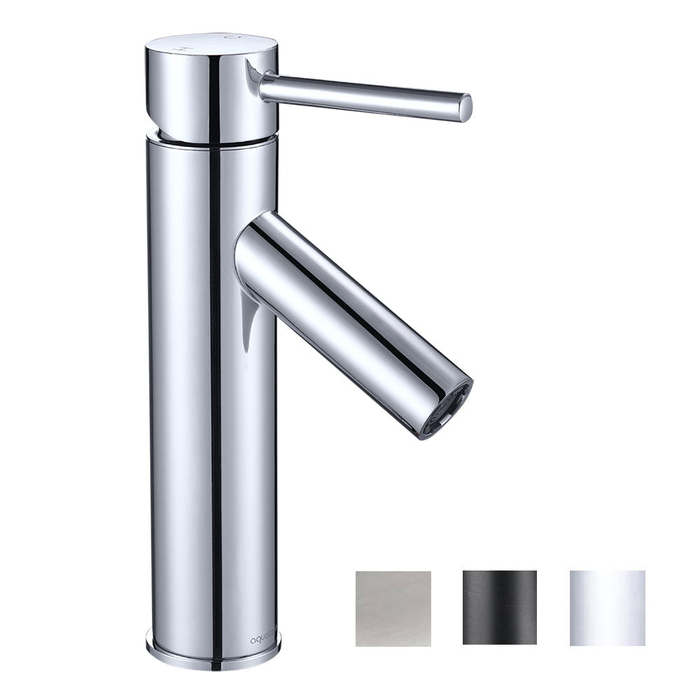 Aquaterior Bathroom Faucet Single Hole 1-Handle Cold Hot 9.25