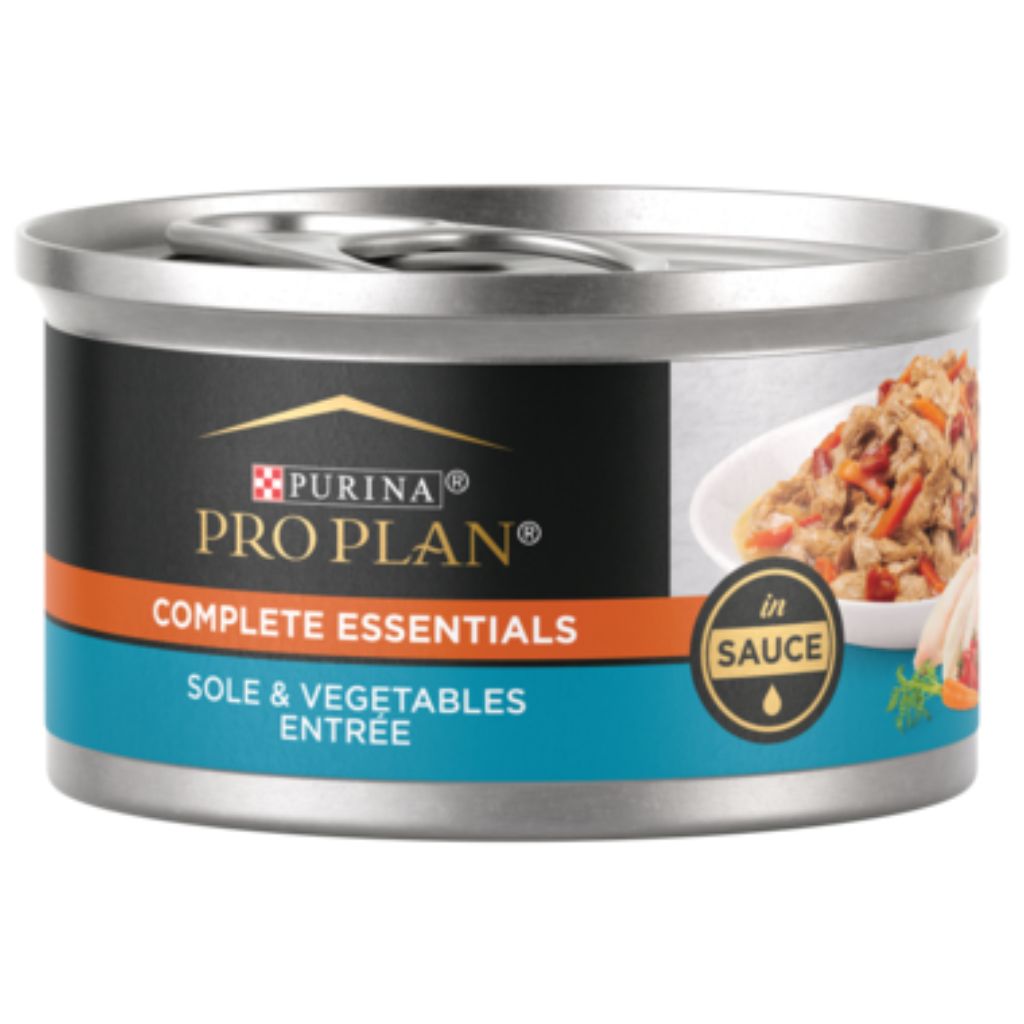 Purina Pro Plan - All Breeds， Adult Cat Sole and Vegetable Entrée in Sau