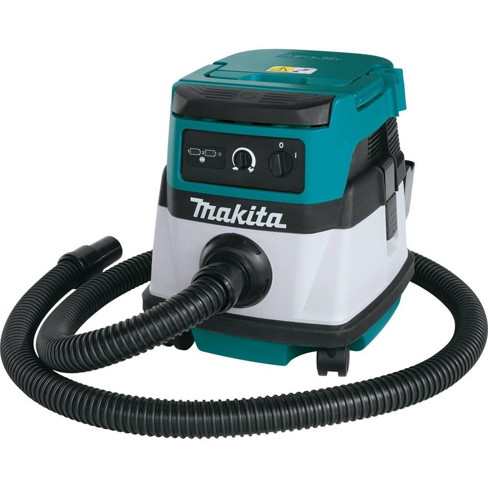 Makita 18V X2 LXT 36V /Corded 2.1 Gallon HEPA Dry Dust Extractor/Vacuum Bare Tool XCV04Z from Makita