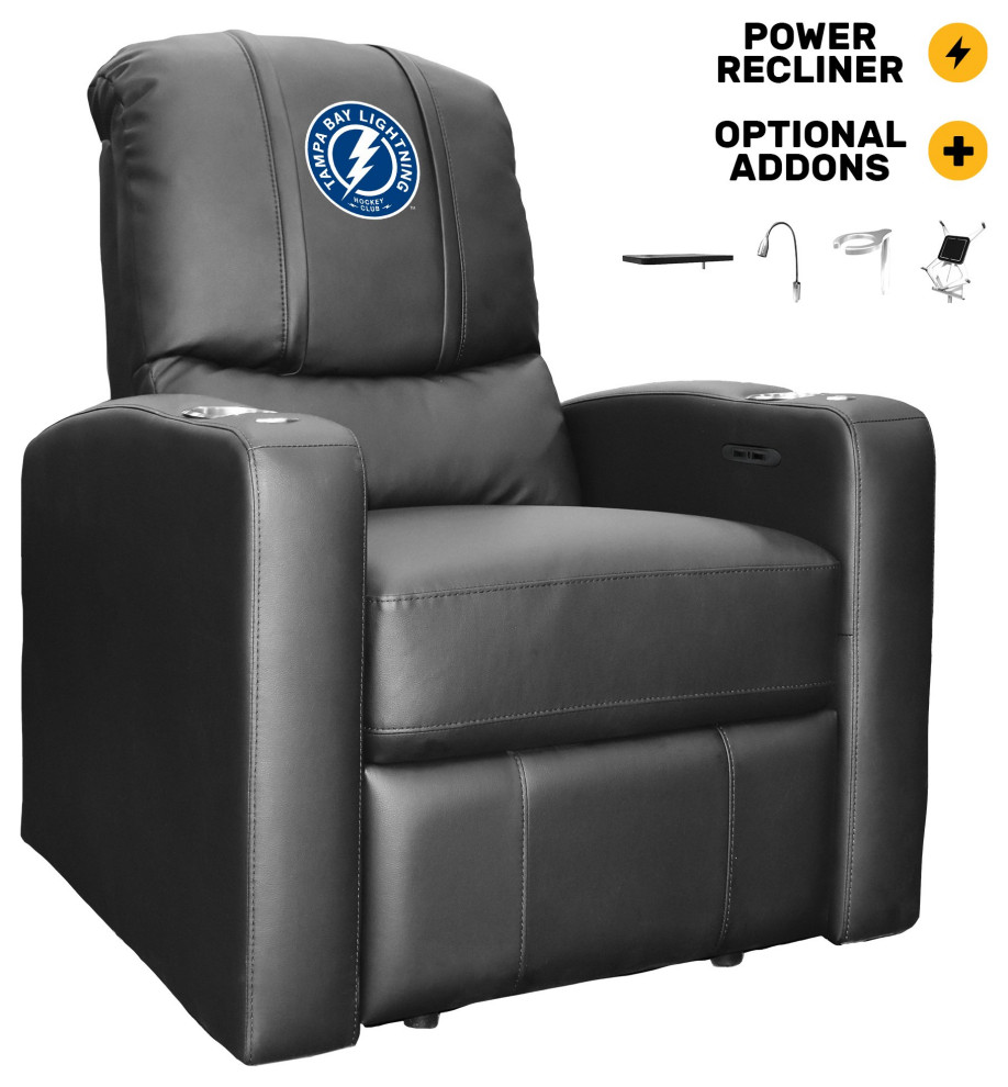 Tampa Bay Lightning Alternate Man Cave Home Theater Power Recliner   Contemporary   Recliner Chairs   by DreamSeats LLC  Houzz