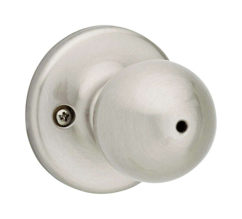 Kwikset Polo Satin Nickel Privacy Knob Right or Left Handed