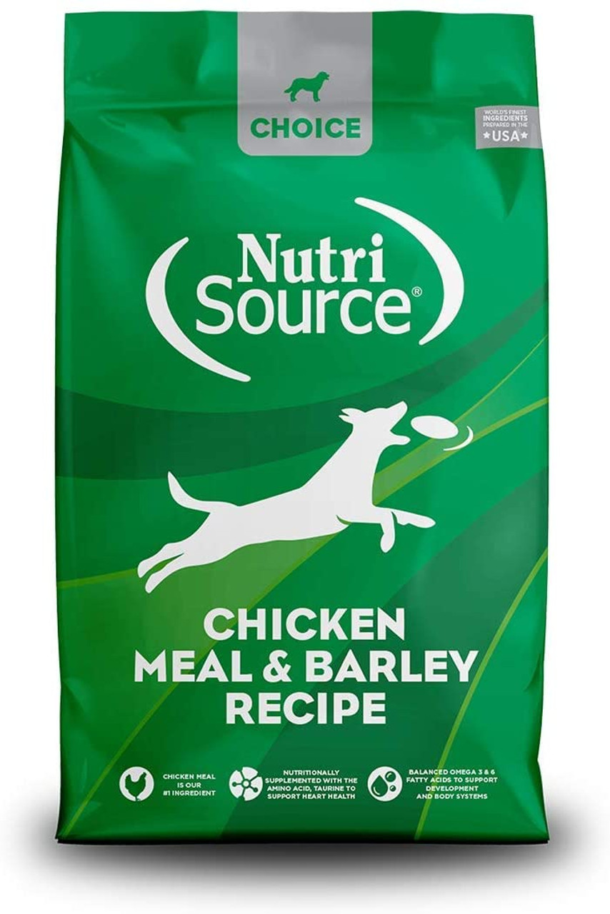 NutriSource Choice Chicken and Barley Dry Dog Food