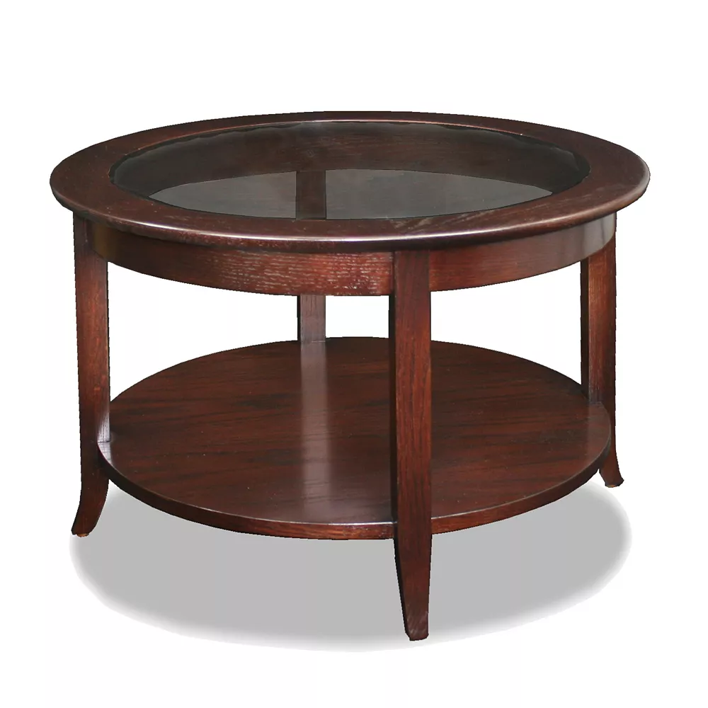 Leick Furniture Chocolate Bronze-Tone Coffee Table