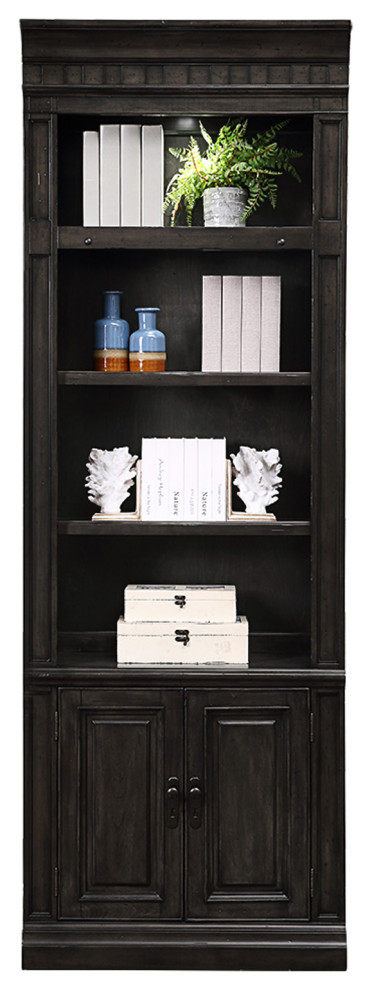 Parker House Washington Heights 32 quotOpen Top Bookcase   Traditional   Bookcases   by Parker House  Houzz