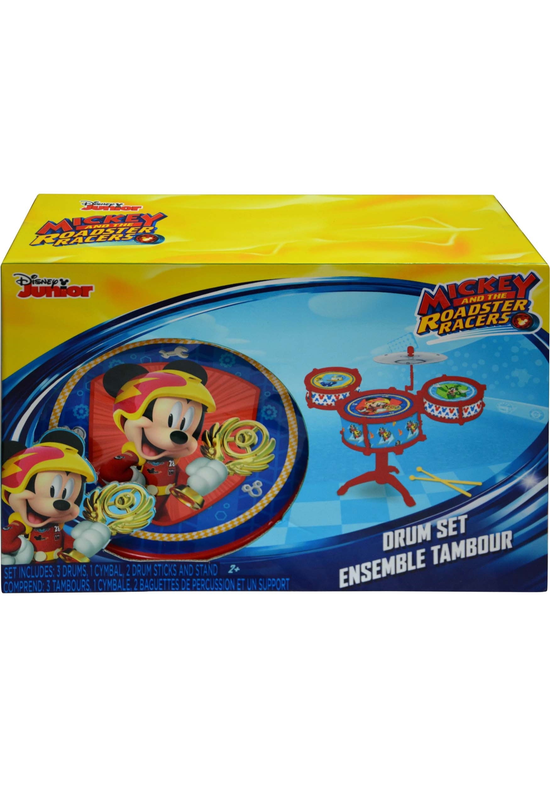 Mickey and the Roadster Racers Drum Set