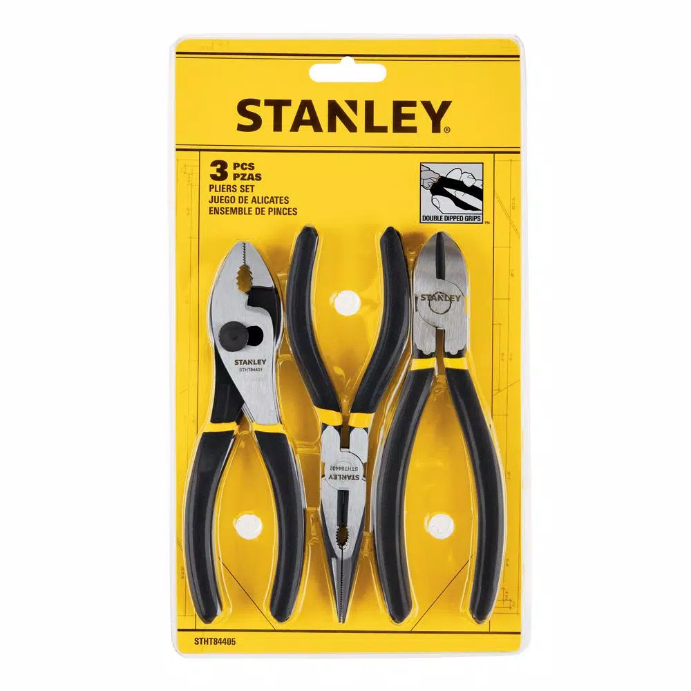 Stanley Pliers Set (3-Piece) and#8211; XDC Depot