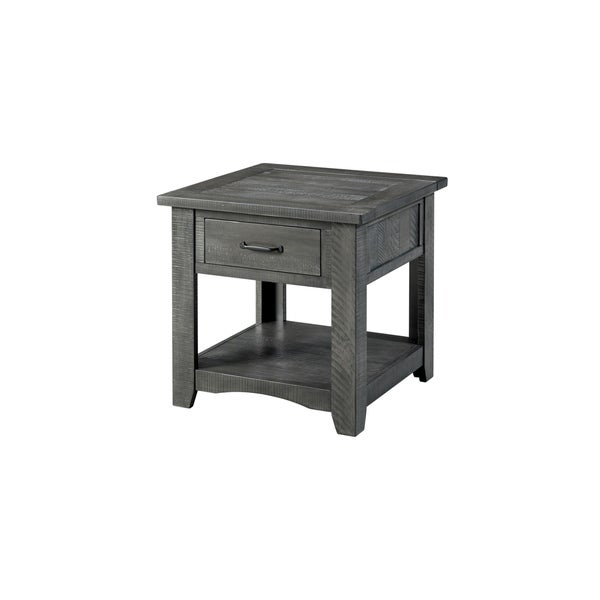 Rustic Wood End Table by Martin Svensson Home