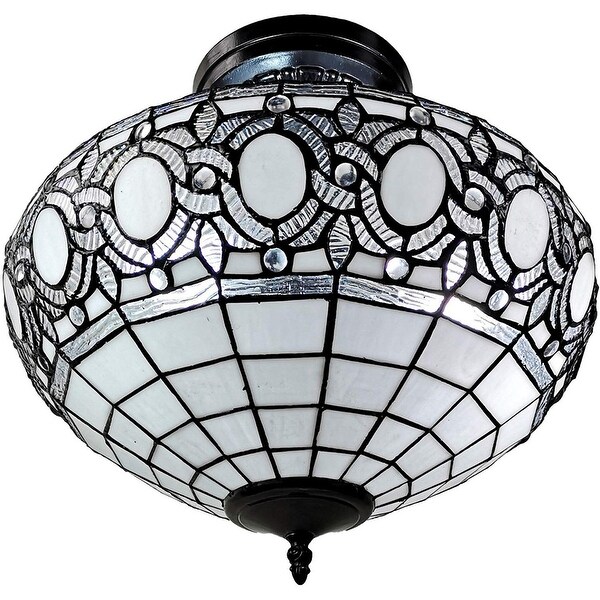  Style Semi-flush Mount Ceiling Fixture Amora Lighting