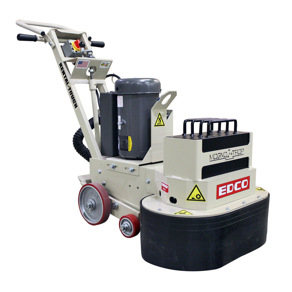 Magna-Trap Heavy-Duty Dual-Disc Floor Grinder