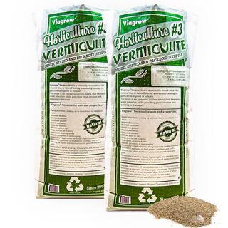 Viagrow 4 cu. ft. 29.9 Gal.113 l Horticultural Vermiculite (2-Pack) VR4-2