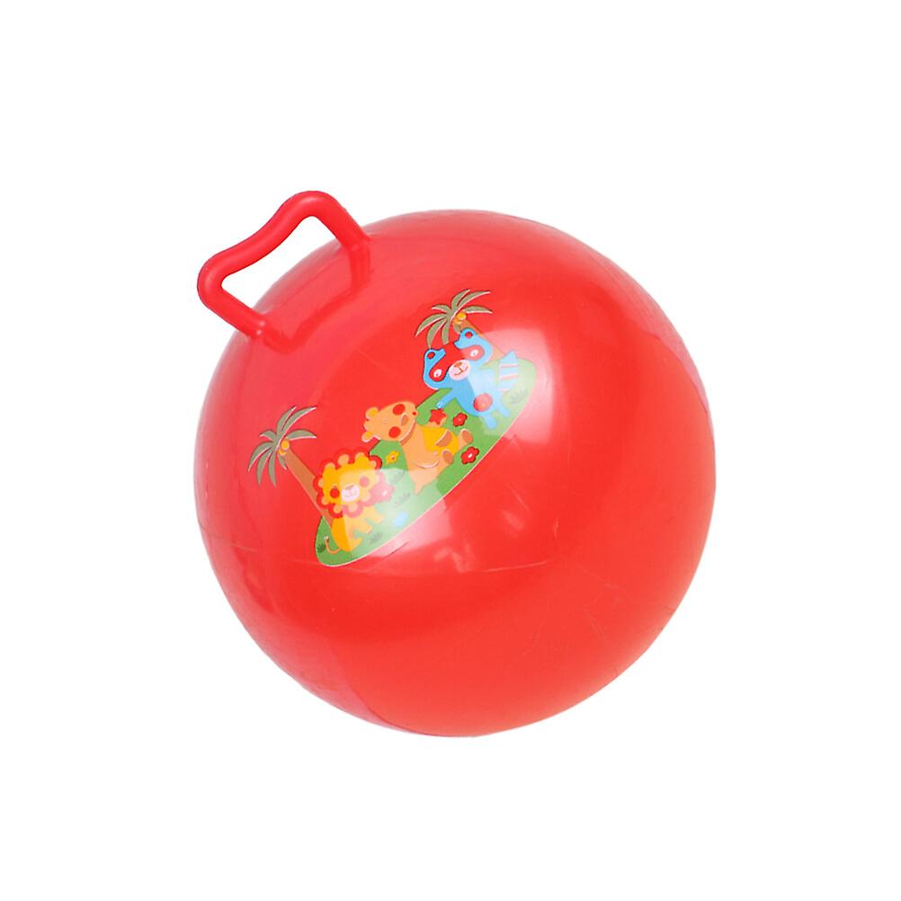 1pc Children Educational Toys Kids Inflatable Bounce Jumping Hopper Hop Ball(25cm Random Color)