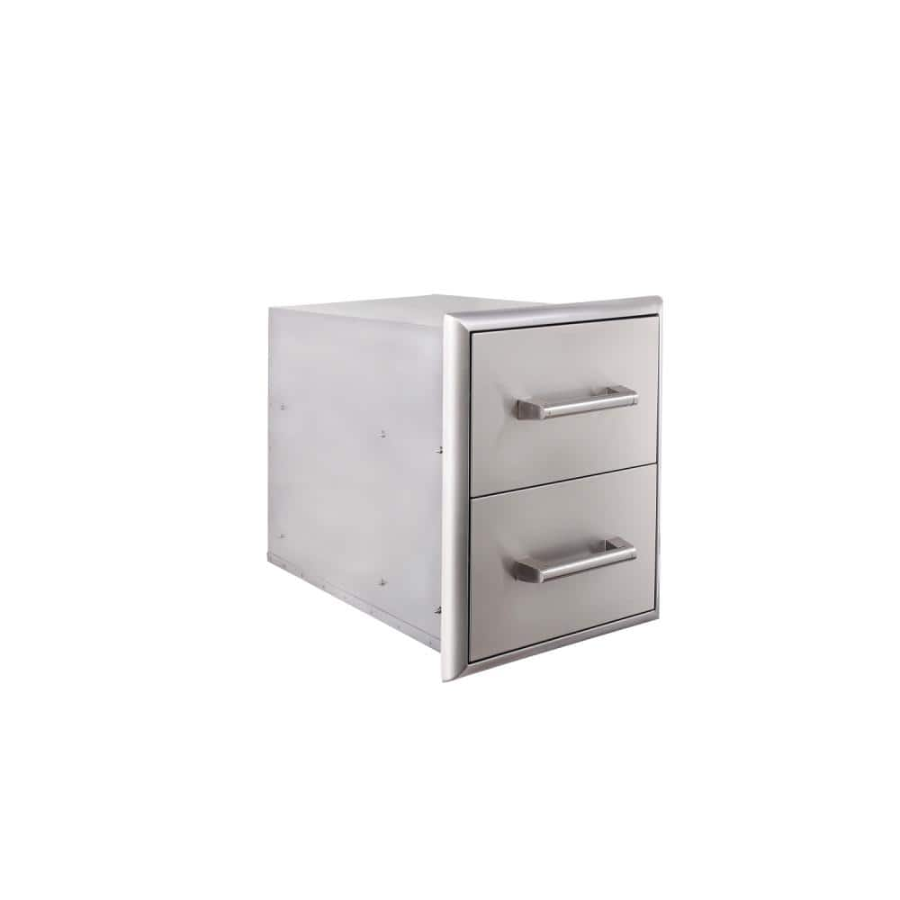 EdgeStar 16 in. Stainless Steel 2-Drawer Access Drawer E160DRAW2