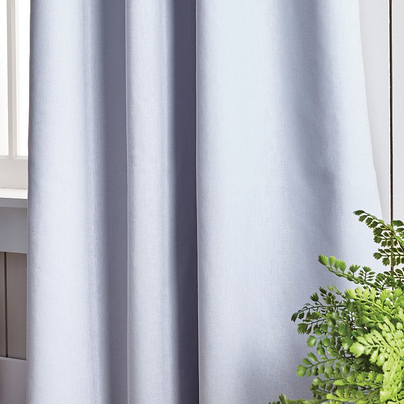 Martha Stewart Lido Backtab 2 Window Curtain Panels