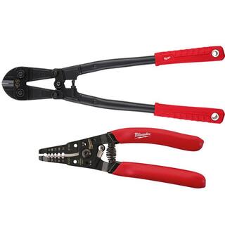 MW 18 in. Bolt Cutter with 38 in. Maximum Cut Capacity and 7 in. Wire Strippers 48-22-4018-48-22-6109