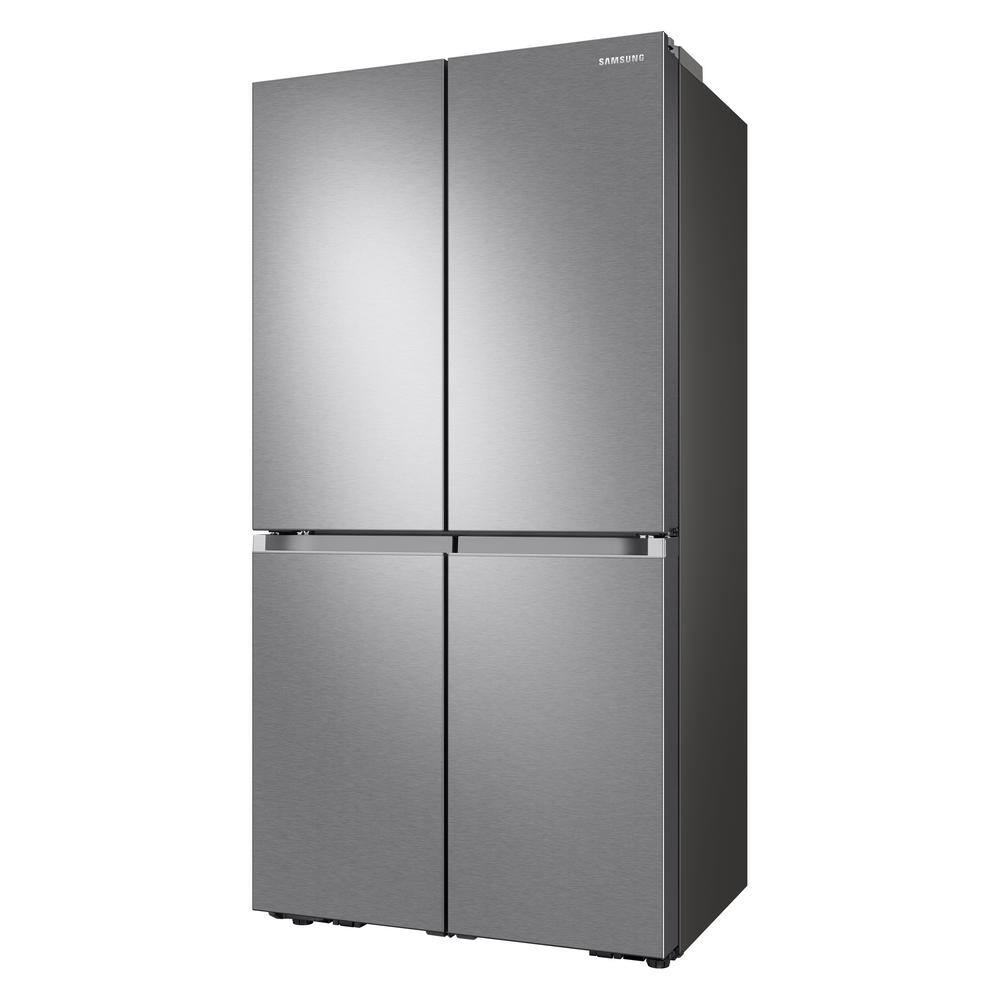  22.9 cu. ft. 4-Door Flex French Door Smart Refrigerator in Fingerprint Resistant Stainless Steel Counter Depth RF23A9071SR