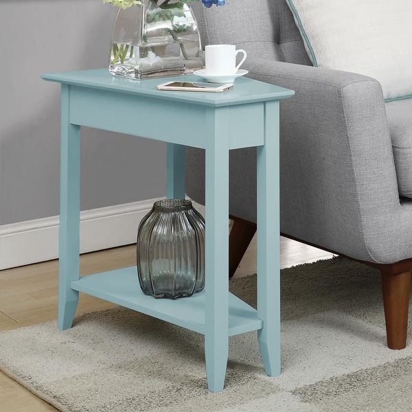 Copper Grove Aubrieta Wedge End Table