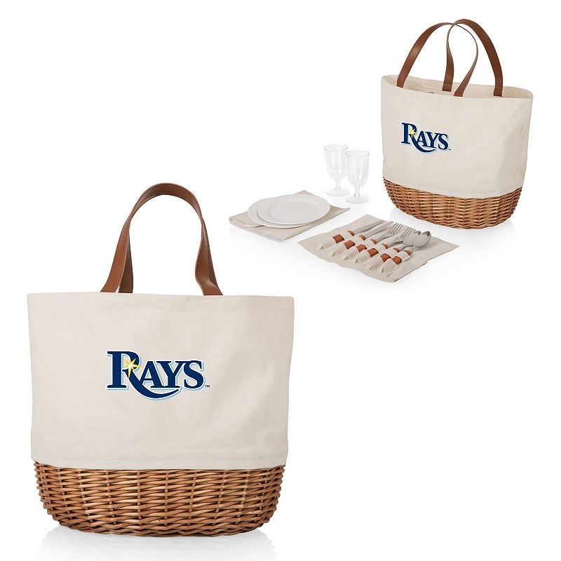 Picnic Time Tampa Bay Rays Promenade Picnic Basket Set