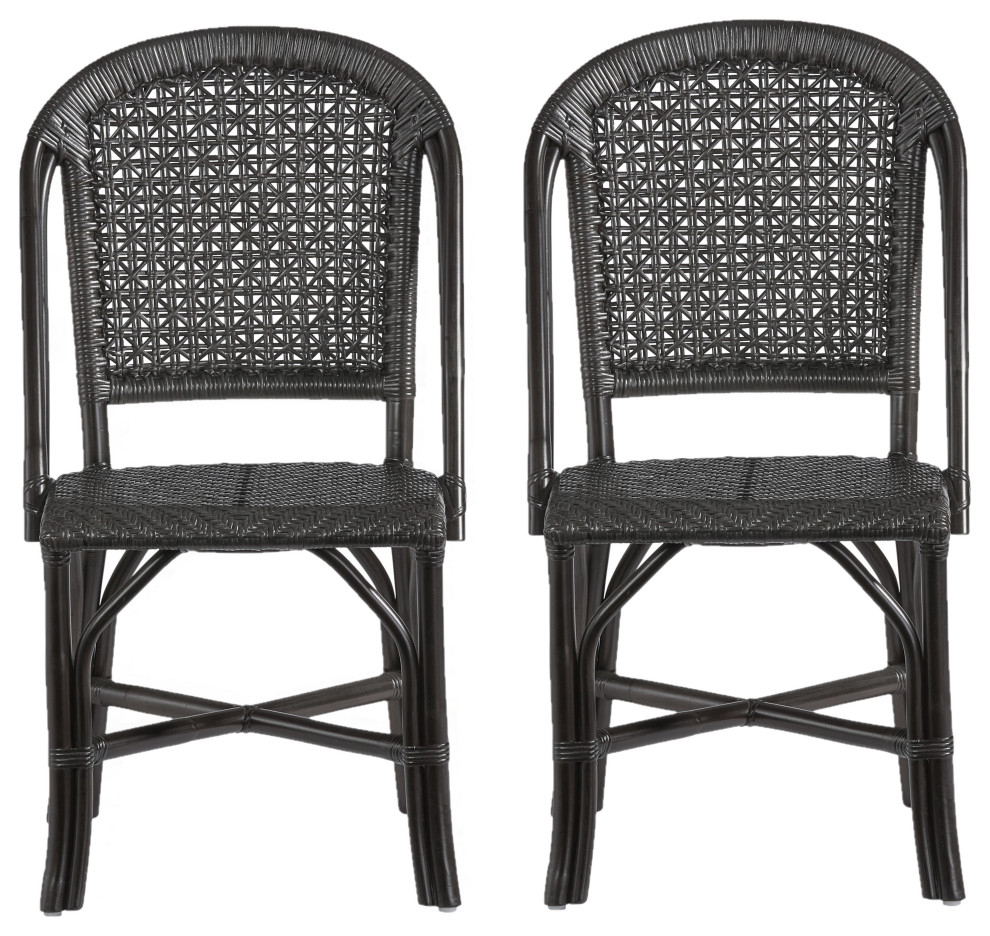 Louie Accent Side Chairs  Set of 2   Tropical   Dining Chairs   by Progressive Furniture  Houzz