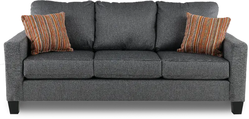 Paisely Slate Gray Sofa