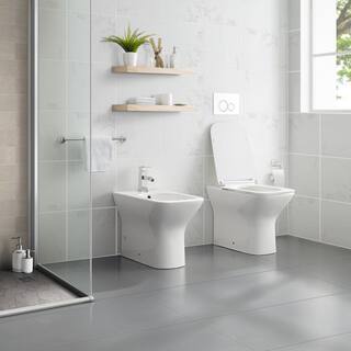 Swiss Madison Carre Back-To-Wall Square Toilet Bowl SM-WT530